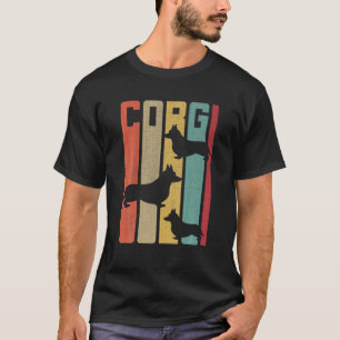 Vintage Pembroke Welsh Corgi Lover T-Shirt