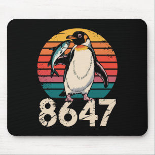 Vintage Penguin 86 47 Protest - 8647 Penguin Anti Mouse Mat
