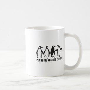 Vintage Penguins Protest Against Funny Penguins Ta Coffee Mug