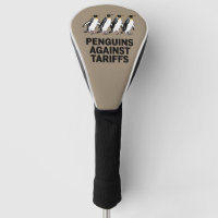 Vintage Penguins Protest Against Tariffs Funny