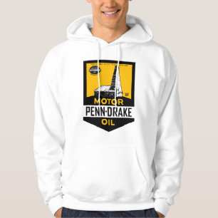 Vintage Penn Drake Motor Oil sign Hoodie