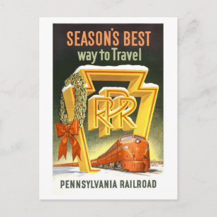 Vintage Pennsylvania Railroad Postcard