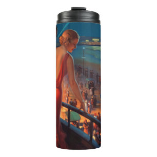 VINTAGE PENNSYLVANIA RAILROAD  THERMAL TUMBLER