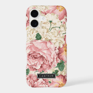 Vintage Peonies and Hydrangeas iPhone 7 Plus Case