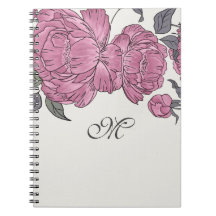 Vintage Peonies Journal