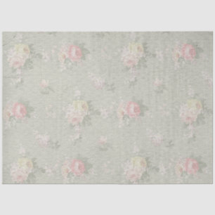 Vintage peony floral decoupage Tissue Paper