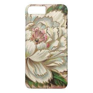 Vintage Peony Flower iPhone 8 Plus/7 Plus Case