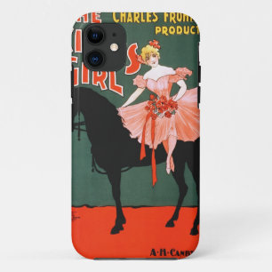 Vintage Performing Arts Poster The Circus Girl iPhone 11 Case
