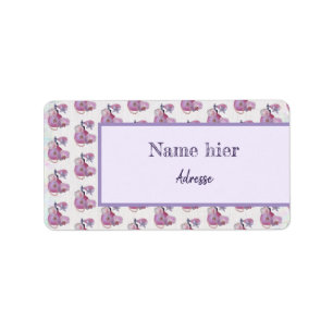 vintage perfume label