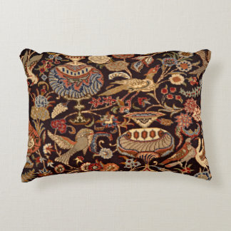 Vintage Persian Oriental Turkish Carpet Pattern Decorative Cushion