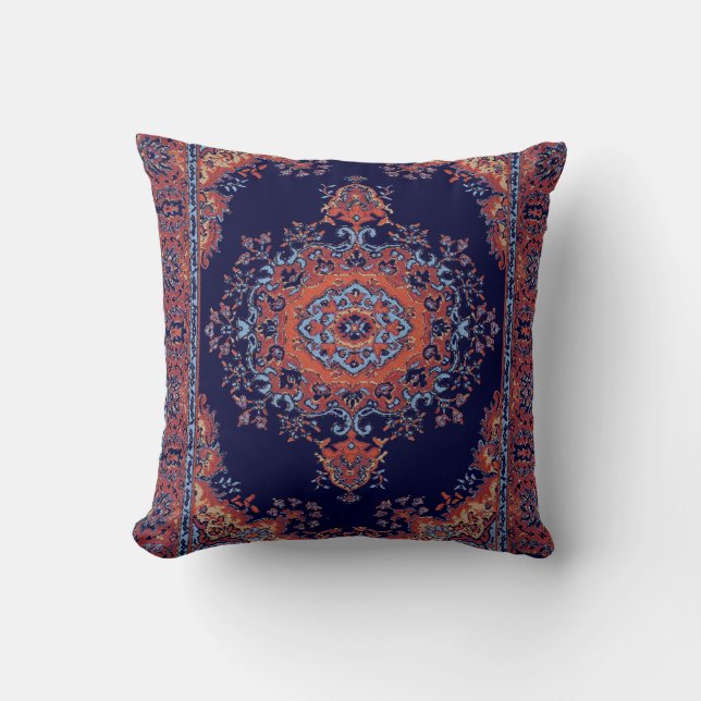 Vintage persian pattern cushion (Front)