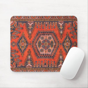 Vintage Persian Retro Antique Oriental Carpet  Mouse Mat