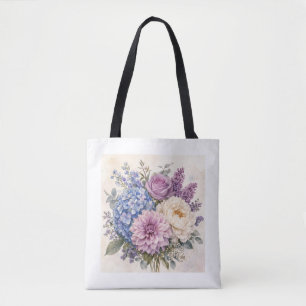 Vintage Persian Rug Pattern Tote Bag