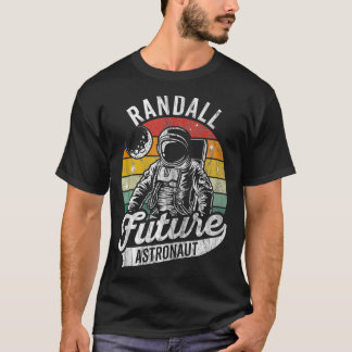 Vintage Personalised Randall Future astronaut Spac T-Shirt