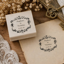 Vintage Personalised Text Frame