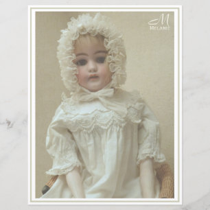 Vintage Personalised Victorian Antique Girl Doll