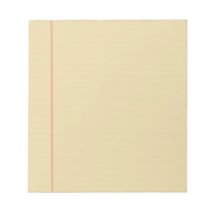 Vintage Personalized Memo Pad with Business Lines