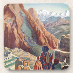 Vintage Peru of the Incas via Pan American Travel Coaster