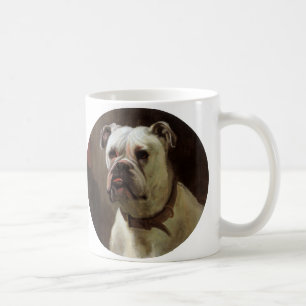 Vintage Pet Animals, Boxer Puppy Dog Portrait Coffee Mug