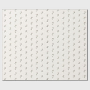Vintage Petite Floral Wrapping Paper