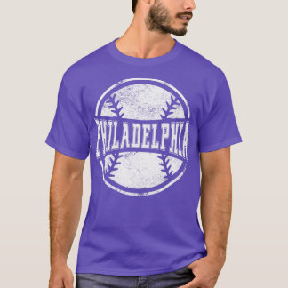 Vintage Philadelphia Baseball Baseball Team Gift T-Shirt