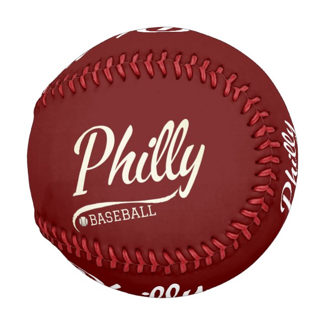 Vintage Philadelphia Baseball Skyline Retro Philly (Front Right)