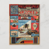 Vintage Philadelphia Grocer Advertisement