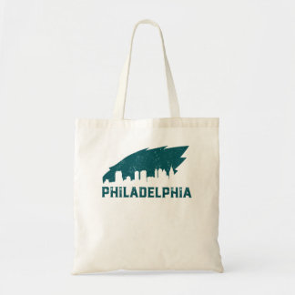 Vintage Philadelphia PA Retro Eagles Football Team Tote Bag