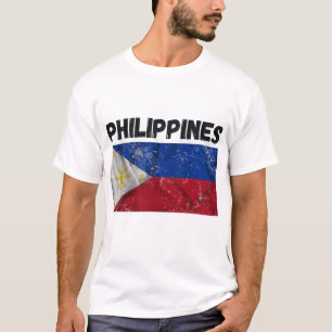 Vintage Philippines Flag Pride  T-Shirt