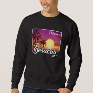 Vintage Philippines Vacation Travel Asia Boracay Sweatshirt