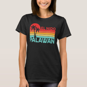 Vintage Philippines Vacation Travel Asia El Nido P T-Shirt