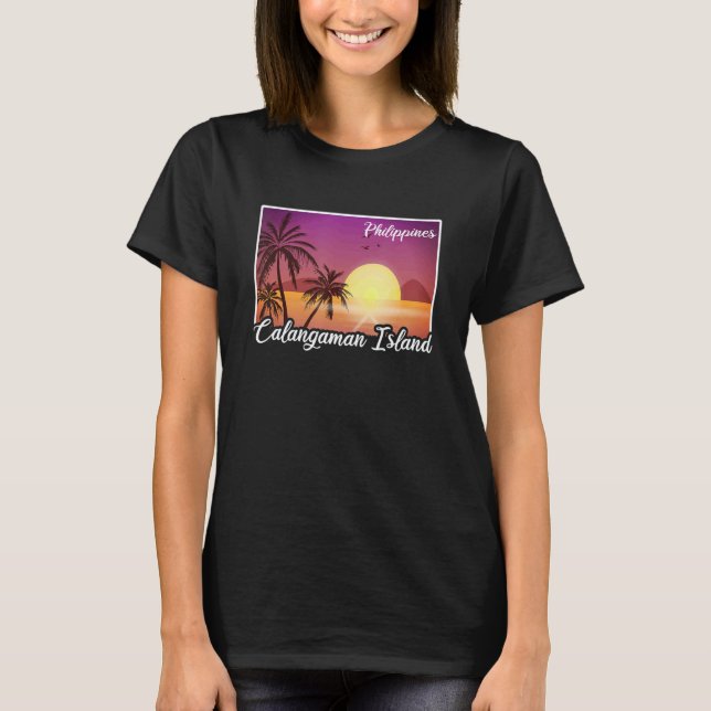 Vintage Philippines Vacation Travel Asia Galangama T-Shirt (Front)