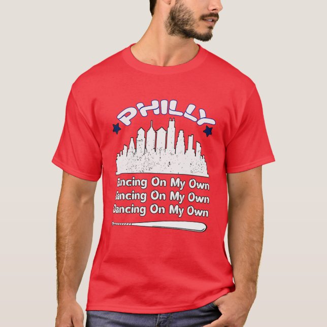 Vintage Philly Baseball,For Boys, Baseball Fans T-Shirt (Front)