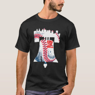 Vintage Philly Ring The Bell Philadelphia Baseball T-Shirt