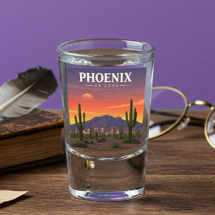 Vintage Phoenix Arizona Shot Glass