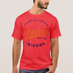 Vintage Phoenix Arizona Valley of the Sun Colour C T-Shirt