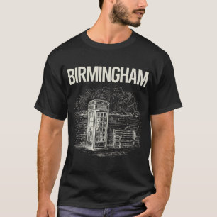 Vintage Phone Booth Birmingham T-Shirt