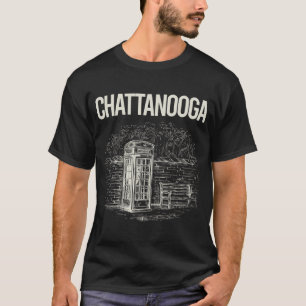 Vintage Phone Booth Chattanooga T-Shirt