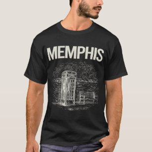 Vintage Phone Booth Memphis T-Shirt
