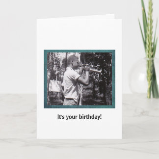 Vintage Photo Birthday Card