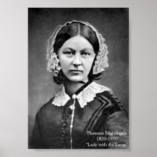 Vintage Photo - Florence Nightingale, Nurse, Poster