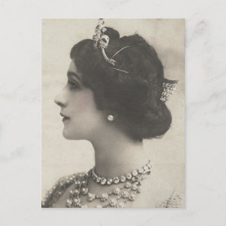 vintage photo Ladies Postcard