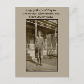 Vintage Photo Mother's Day Card
