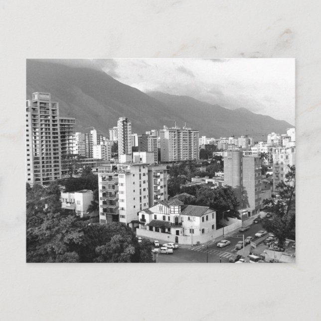 Vintage Photo of Caracas Venezuela Postcard (Front)