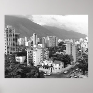 Vintage Photo of Caracas Venezuela Poster