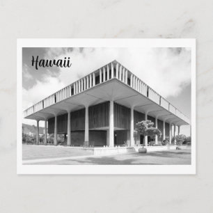 Vintage Photo of Hawaii State Capitol Postcard