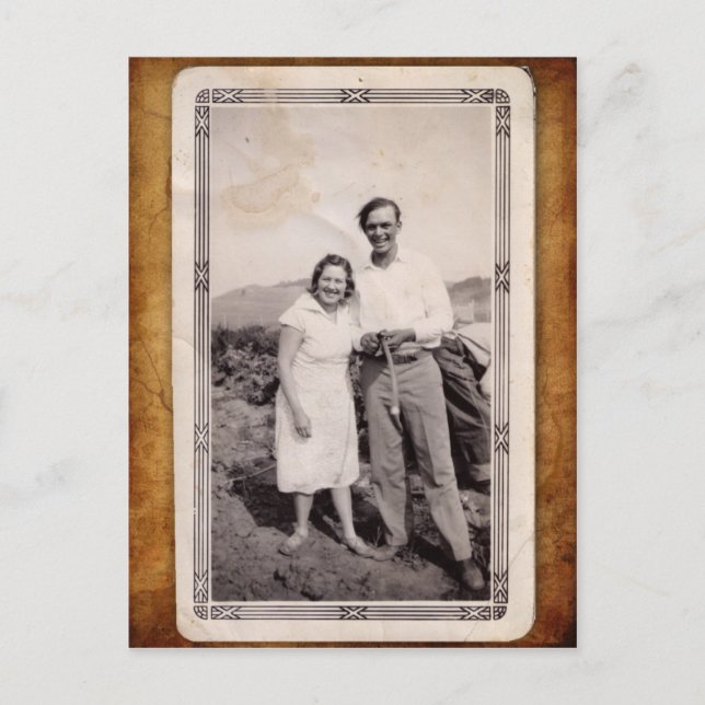 Vintage Photo Postcard (Front)