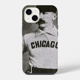 Vintage Photo, Sports Chicago Baseball Player iPhone 14 Case