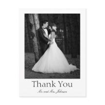 Vintage photo thank you