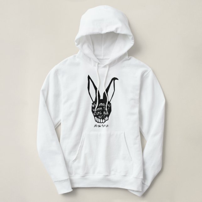 Vintage Photograp Scifi Donnie Psychological Darko Hoodie (Design Front)